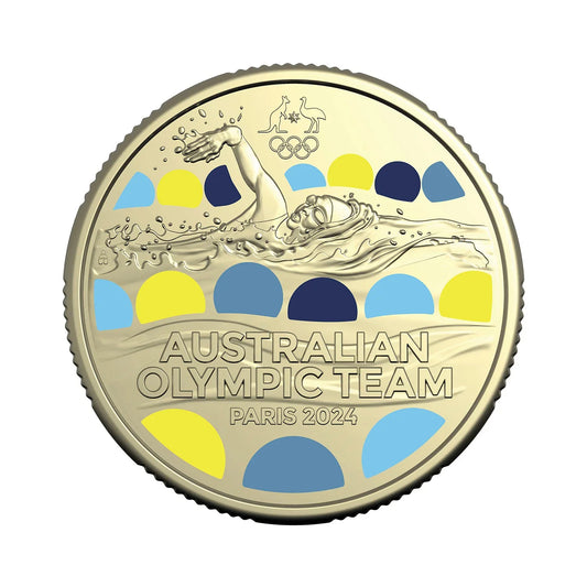 2024 Paris Olympics uncirculated $1 coin