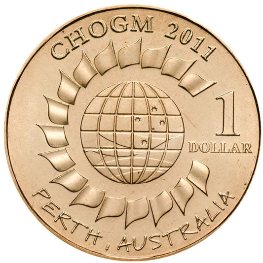2011 Commemorating CHOGM $1 coin UnCirculated