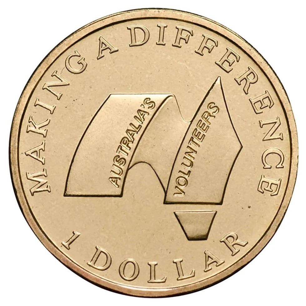 2003 $1 Coin - Australia's Volunteers Ex mint set