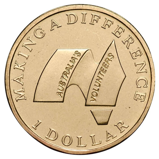2003 $1 Coin - Australia's Volunteers Ex mint set