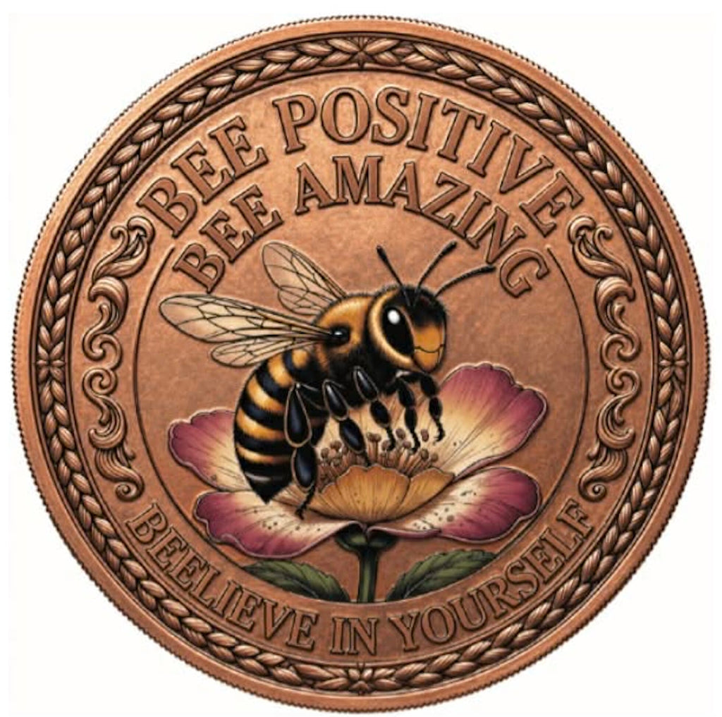 PRE ORDER - Bee Amazing Colorized 5 oz Copper Medal