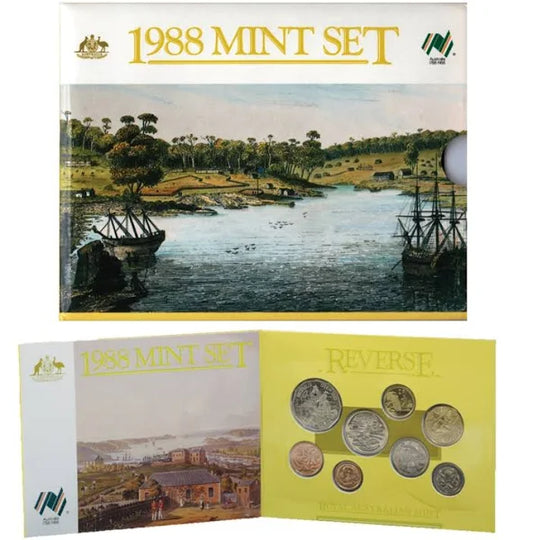 1988 Royal Australian Mint Coin Set - Bicentenary of Australia