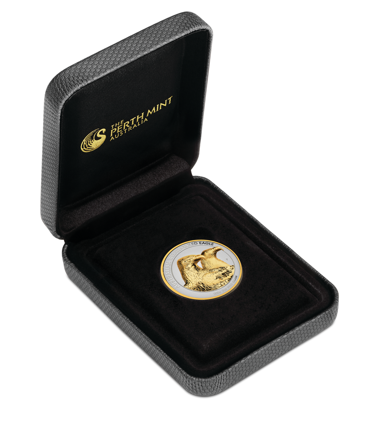 NEW RELEASE - 2026 Australian Wedge-Tailed Eagle $2 2oz Silver Enhanced Reverse Proof Ultra High Relief Gilded Coin