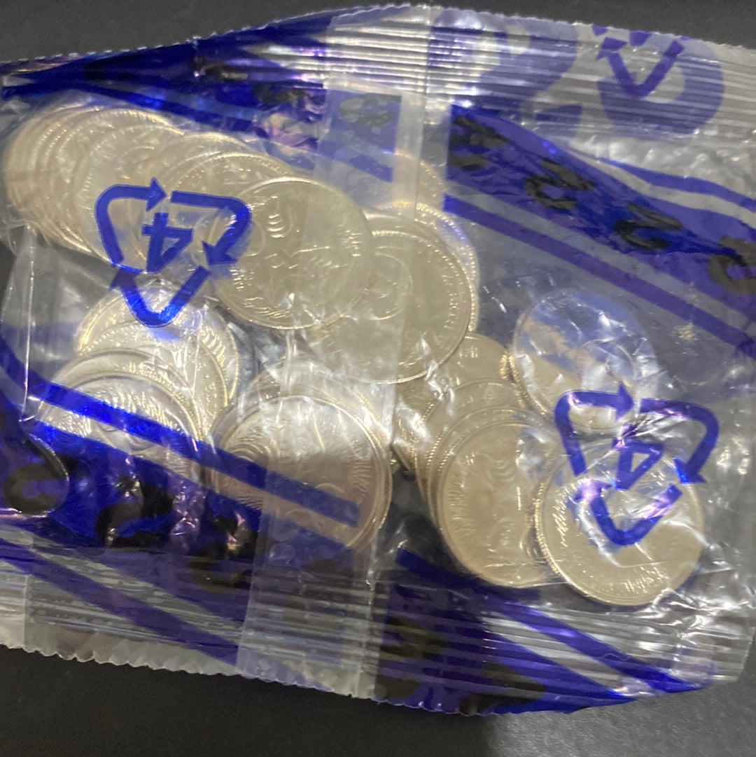 2016 5c 50th ANNIVERSARY OF THE CHANGEOVER TO DECIMAL CURRENCY SECURITY BAG