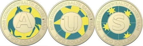 2022 Commonwealth Games A U S $2 UNC