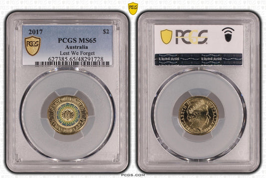 2017 PCGS MS65 MOSAIC