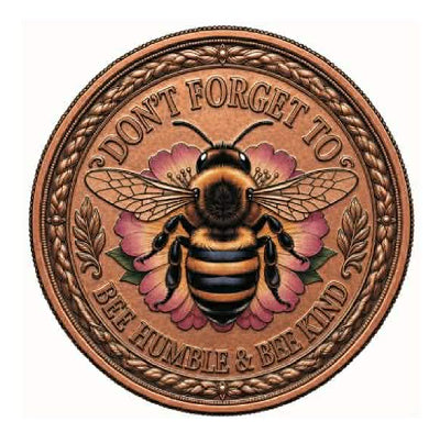 PRE ORDER - Bee Amazing Colorized 5 oz Copper Medal