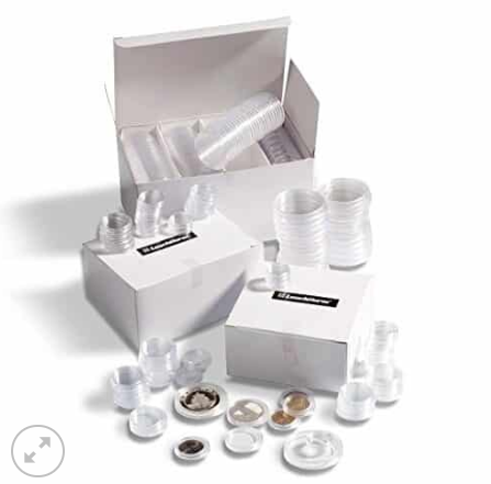 BULK BUY - Lighthouse Coin Capsules - 21.5mm box of 100 - Suit $2 coin