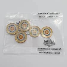2018 LEST WE FORGET ETERNAL FLAME $2 RAM BAG 5 UNCIRCULATED COINS