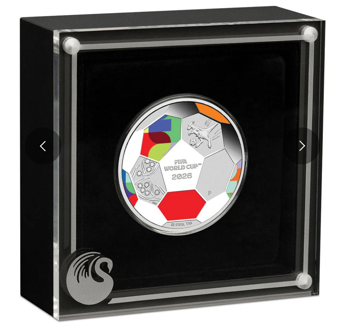 2025 FIFA WORLD CUP 1/2 Oz silver proof