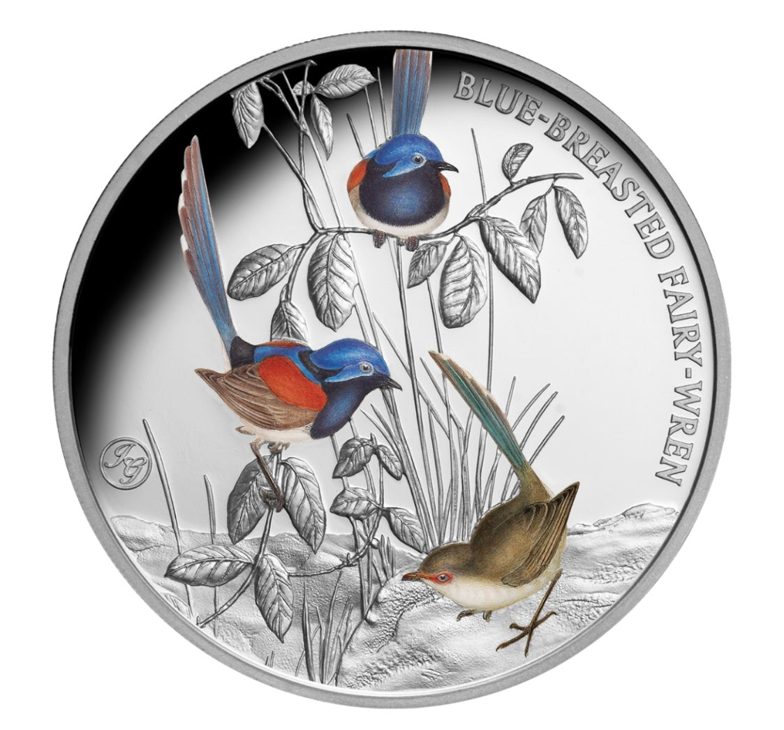 Birds of Australia 2026 $1 Fairy Wren 1oz Silver Proof Coin