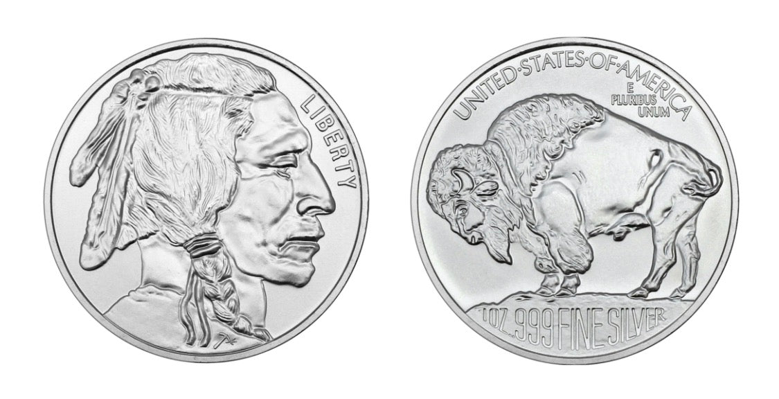 Buffalo Silver 1 Oz Bullion Rounds