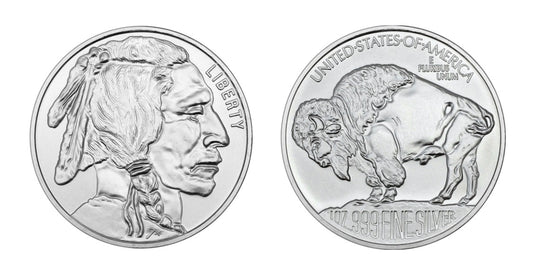 Buffalo Silver 1 Oz Bullion Rounds