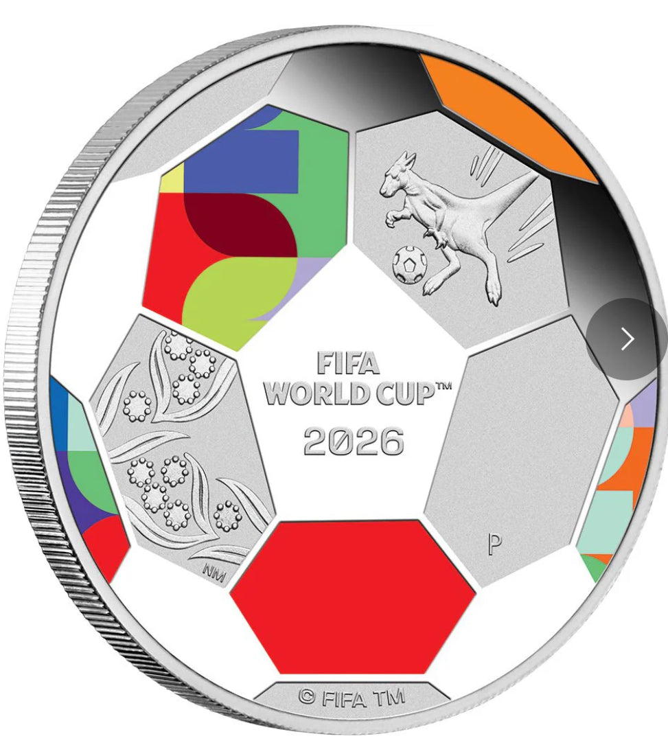 2025 FIFA WORLD CUP 1/2 Oz silver proof