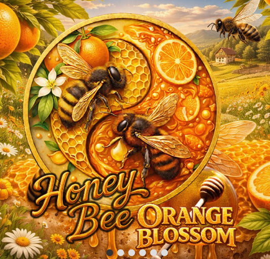 HONEY BEE Yin Yang Orange Blossom 1 Oz .999 Copper Round Italy 2026 - PRE ORDER