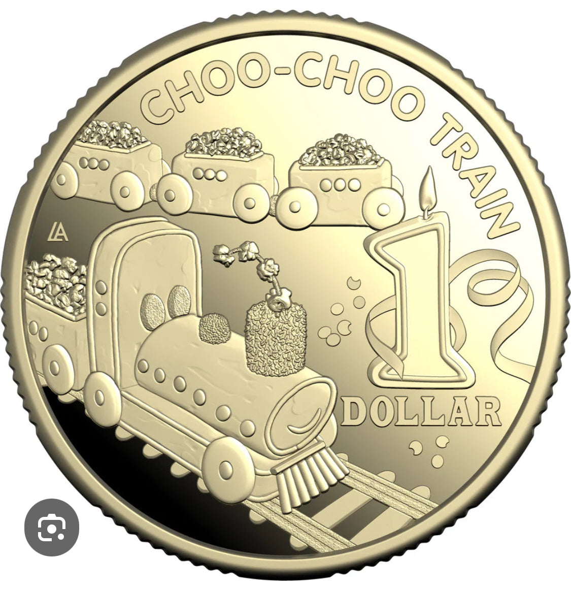 New release 2025 Australian women’s weekly Birthday Cake Folder and 10 coin tube CHOO CHOO included!