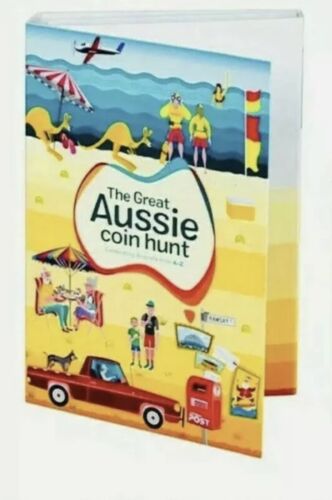 2019 GREAT AUSSIE COIN HUNT UNC $1 SET & FOLDER
