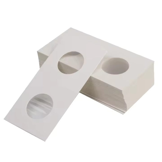 LIGHTHOUSE 2x2 COIN HOLDERS STAPLE 22.5mm SUIT $2 BOX OF 100