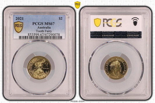 2021 PCGS MS67 TOOTH FAIRY