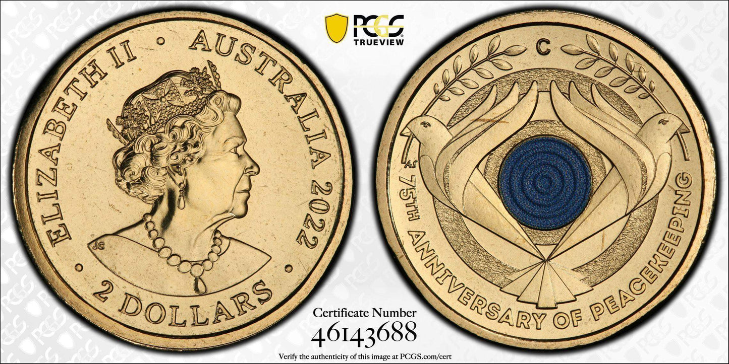 2022-C PCGS MS68 PEACEKEEPING