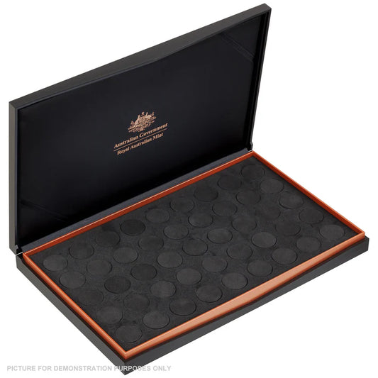 Official RAM Presentation Case For 45 x $2 with Bronze Trim - case only no coins