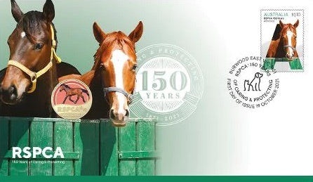 2021 150 years of the RSPCA - HORSE  PNC