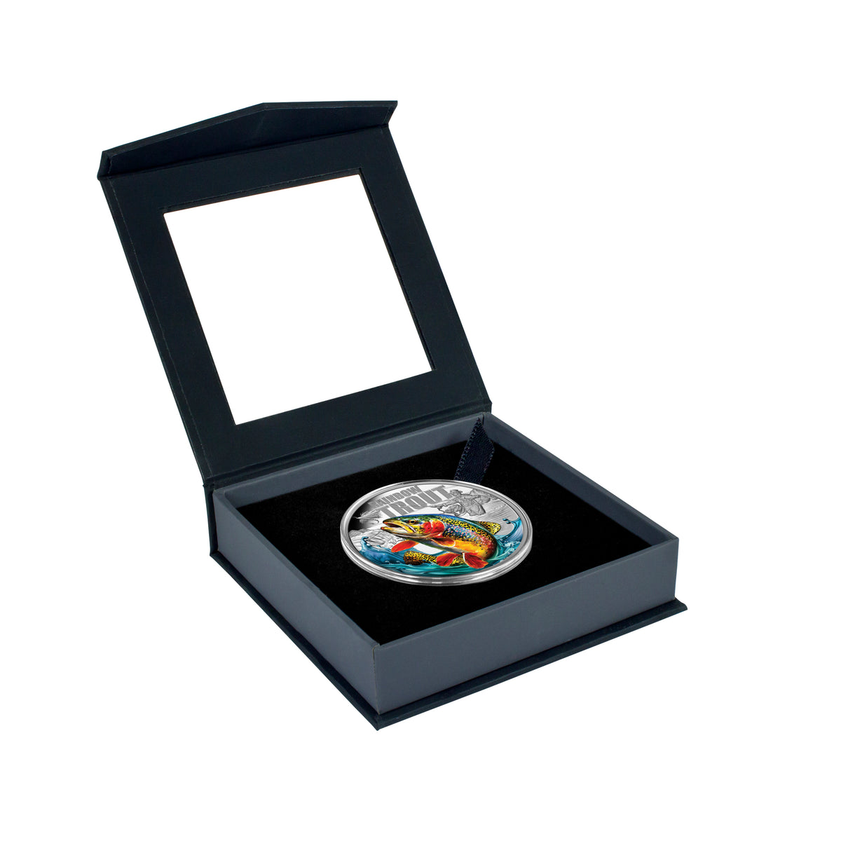 NEW RELEASE - Rainbow Trout 2027 $1 Colour 1oz Silver Proof Coin