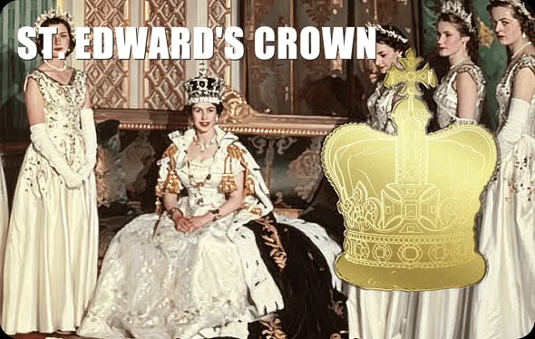PRE ORDER - 2026 St. Edward’s Crown 1/500 oz .9999 Shaped Gold in Card