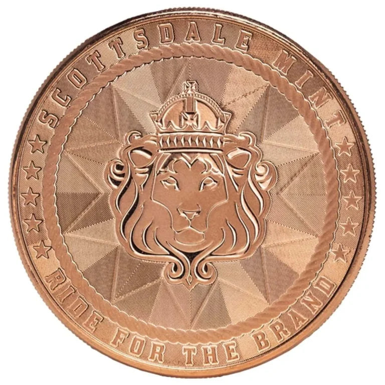PRE ORDER - Scottsdale Mint 1oz Cowboy Copper Round – Buffalo Privy
