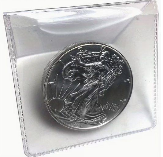 Supersafe Museum Grade 2 x 2 Coin Flips pack of 20 - SAFLIP