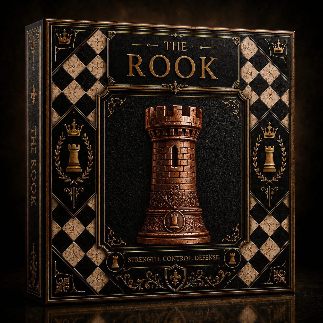 PRE ORDER - ♜ THE ROOK — 5 AVDP OZ .999 Fine Copper Chess-Inspired