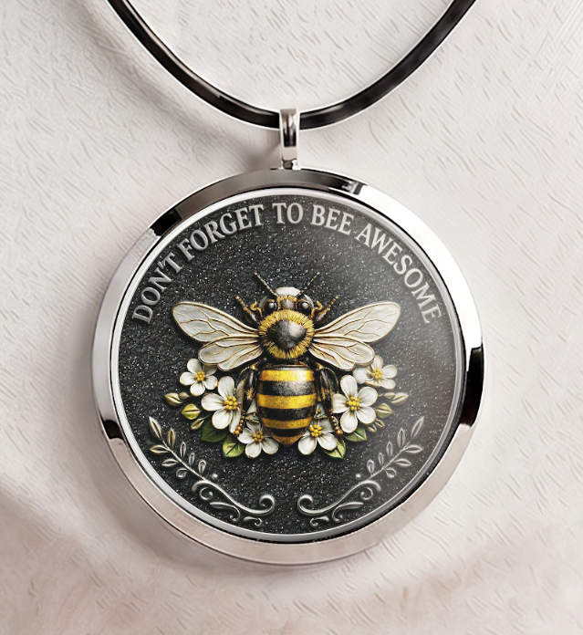 PRE ORDER - Inspired Spirit - The Bee Colorized 1 oz Copper Pendant
