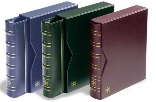 Ringbinder VARIO, Classic Design includes slipcase RED