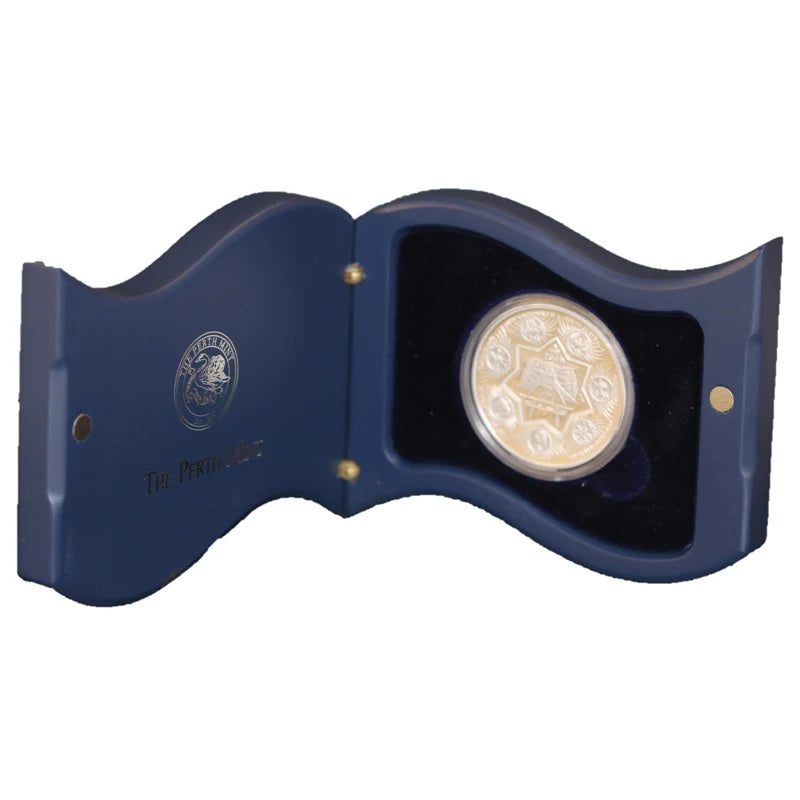 2001 Centenary of Federation Holey Dollar and Dump Silver Proof Coin