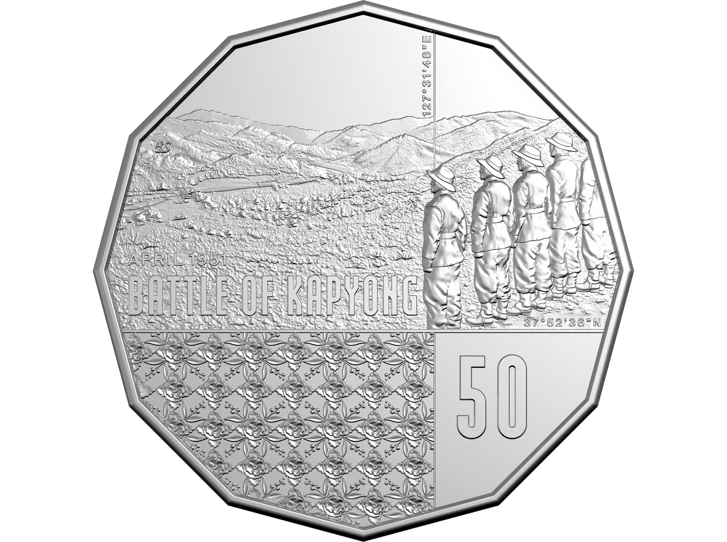 2026 50c Uncirculated Coin - 75th Anniversary Battle of Kapyong