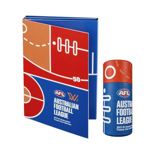 AFL 2023 Folder & Coin Tube Set