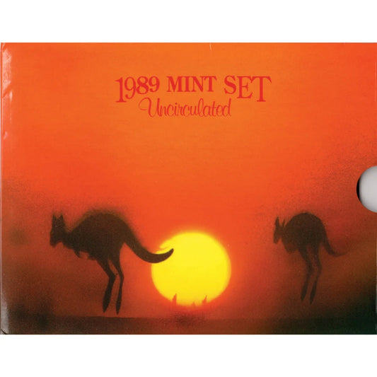 1989 Uncirculated Mint Set 8 Coins