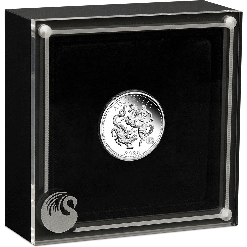 NEW RELEASE - 2026 Australian Sovereign Silver Proof Coin- 25c