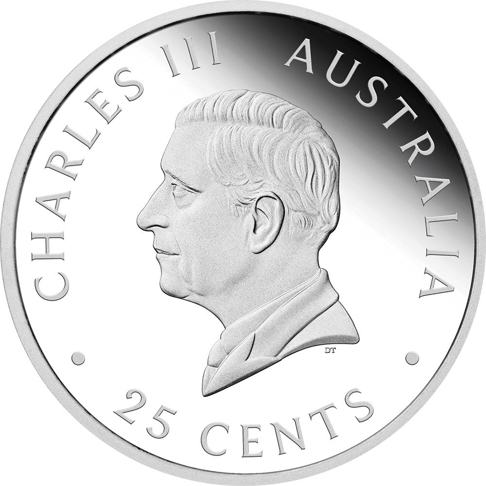 NEW RELEASE - 2026 Australian Sovereign Silver Proof Coin- 25c