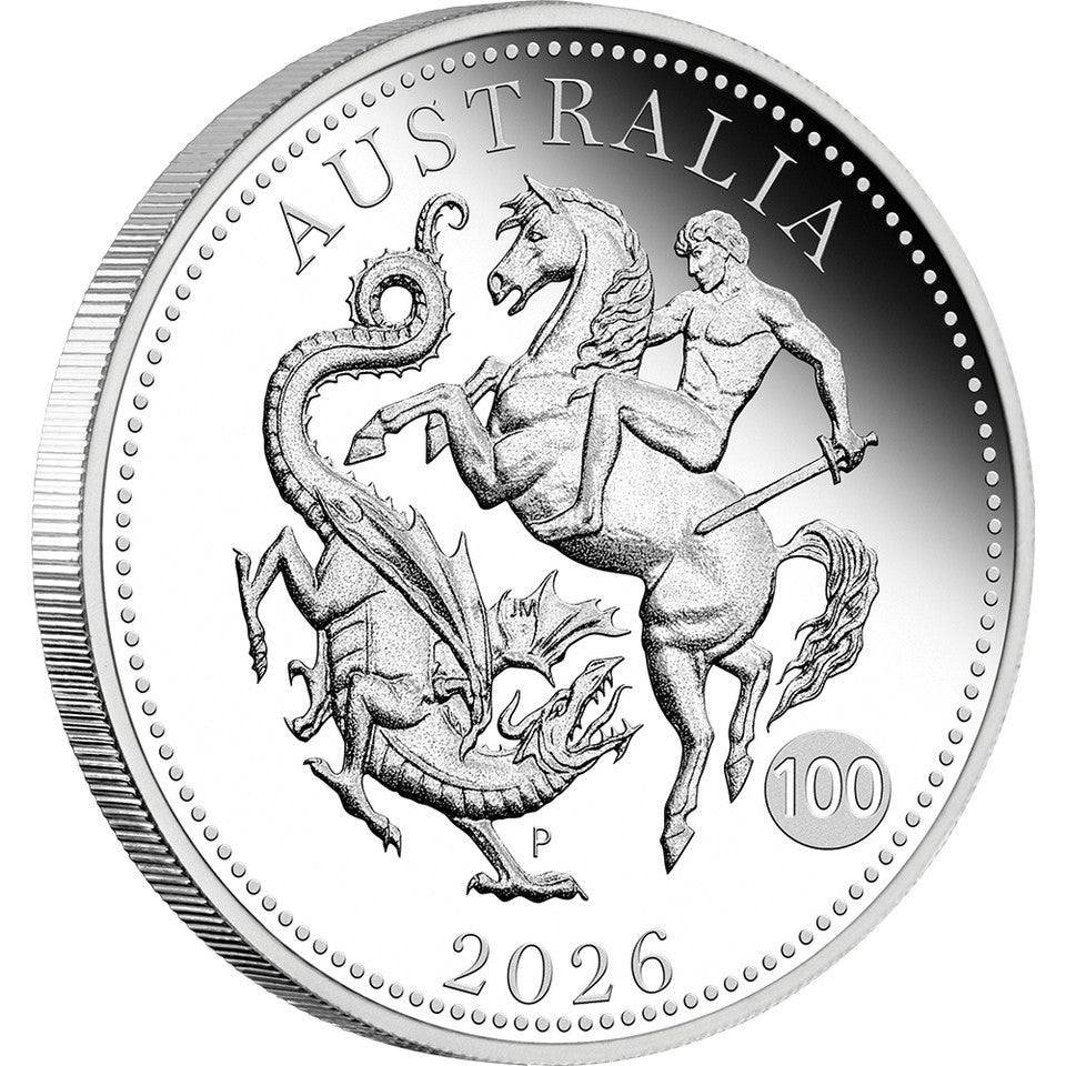 NEW RELEASE - 2026 Australian Sovereign Silver Proof Coin- 25c