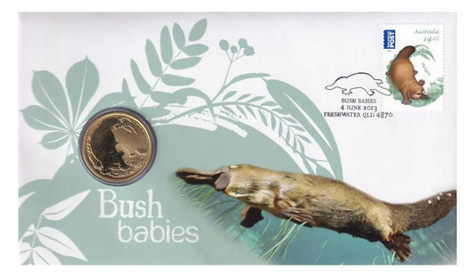 2013 Australian Bush Babies Platypus $1 PNC