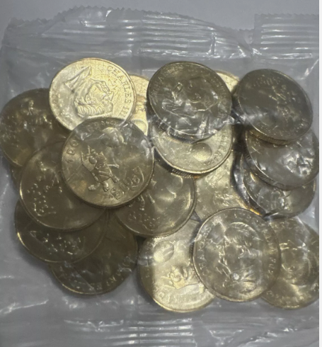 2024 BLUEY  20 coin bag - 20 uncirculated coins