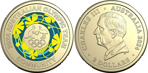 2024 Paris Olympic Games "Community" UNC $2