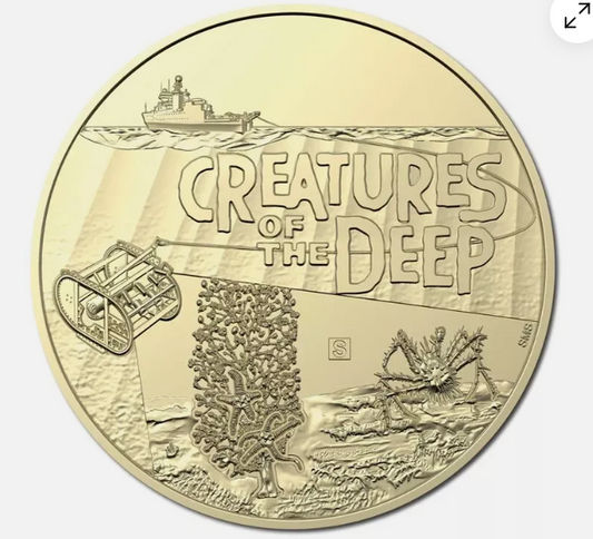 2023 CREATURES OF THE DEEP S MINT MARK UNC $1