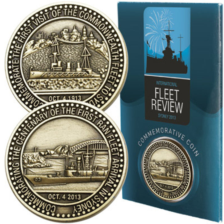 International Fleet Review - Sydney 2013 - commemorative penny