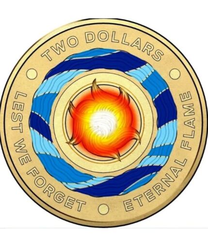 2018 ETERNAL FLAME UNC $2