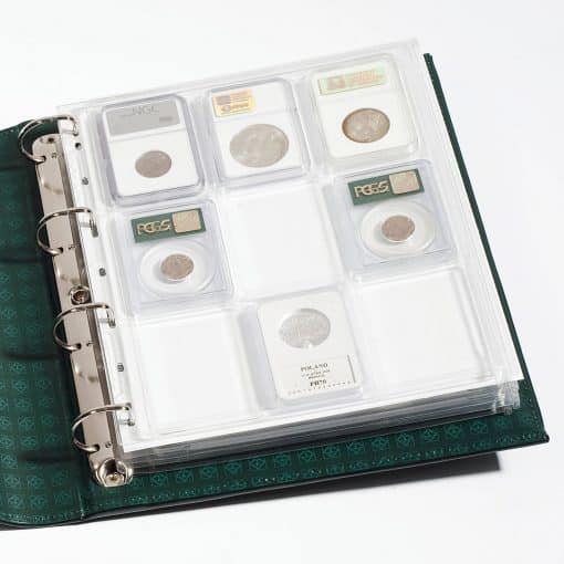RENNIKS ENCAP, clear pockets for Everslab, Quickslab and PCGS - pack of 2