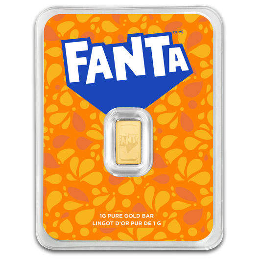 NEW RELEASE - PRE ORDER - 2026 Fanta 1g Gold Bar