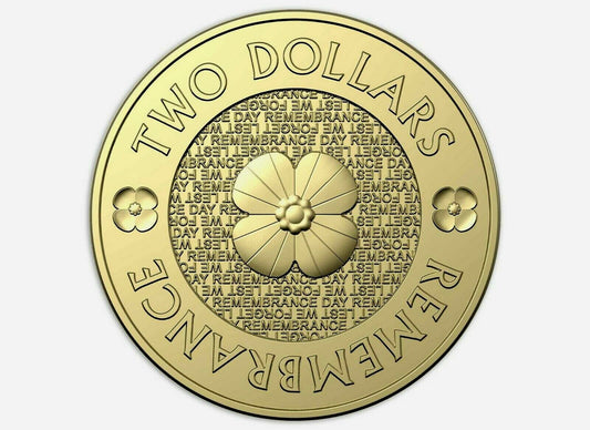 2012 GOLD POPPY UNC $2