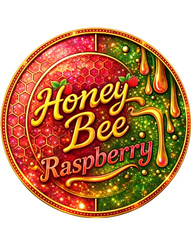 HONEY BEE Raspberry Yin Yang 1 Oz Copper Round Italy 2026
